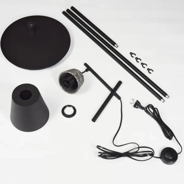 hofstein Lampadaire Juvansbo Noir, 1 lumière* Lampes Modernes