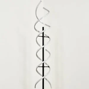 hofstein Lampadaire Khovet LED Noir, 1 lumière* Lampes Modernes