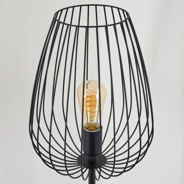 hofstein Lampadaire Luano Noir, 1 lumière* Lampes Modernes
