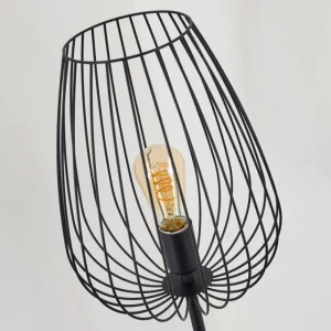 hofstein Lampadaire Luano Noir, 1 lumière* Lampes Modernes