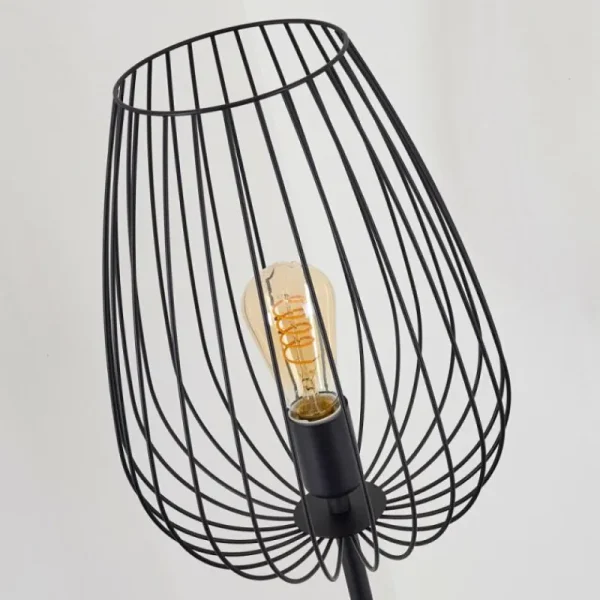 hofstein Lampadaire Luano Noir, 1 lumière* Lampes Modernes
