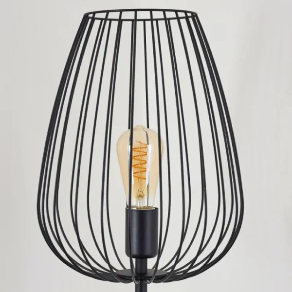 hofstein Lampadaire Luano Noir, 1 lumière* Lampes Modernes