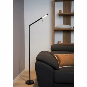 Luminaires Lucide Lampadaire Lucide BERGAMO LED Noir, 1 lumière* Lampes En Verre