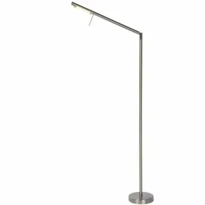 Luminaires Lucide Lampadaire Lucide BERGAMO LED Nickel mat, 15 lumières* Lampes En Verre