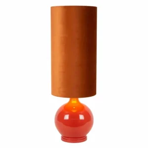 Luminaires Lucide Lampadaire Lucide ESTERAD Orange, 1 lumière* Lampes En Verre