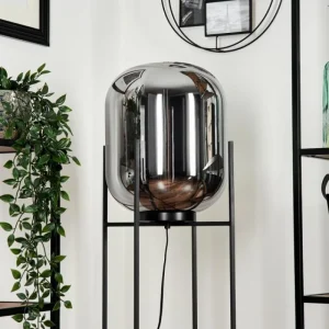hofstein Lampadaire Manzano Noir, 1 lumière* Lampes Modernes