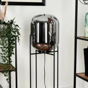 hofstein Lampadaire Manzano Noir, 1 lumière* Lampes Modernes