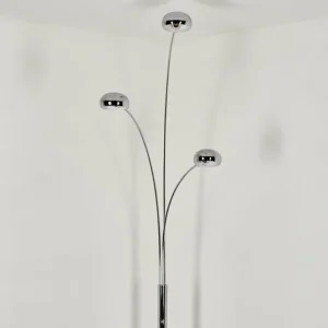 hofstein Lampadaire Nikkala Chrome, 3 lumières* Lampes Modernes