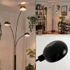 hofstein Lampadaire Nikkala Noir, 3 lumières* Lampes Modernes