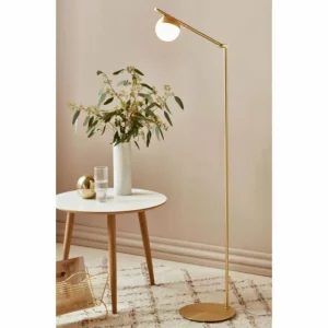 Luminaires Nordlux Lampadaire Nordlux CONTINA Laiton, 1 lumière* Lampes En Verre