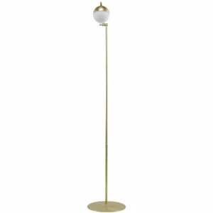 Luminaires Nordlux Lampadaire Nordlux CONTINA Laiton, 1 lumière* Lampes En Verre