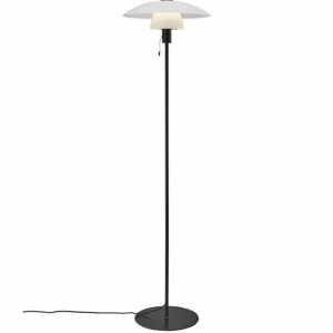 Luminaires Nordlux Lampadaire Nordlux VERONA Noir, 1 lumière* Lampes En Verre