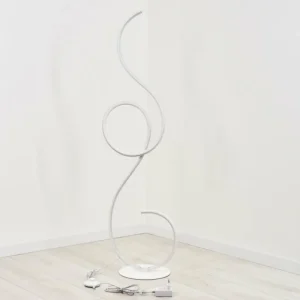 hofstein Lampadaire Olok LED Blanc, 1 lumière* Lampes Modernes