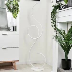 hofstein Lampadaire Olok LED Blanc, 1 lumière* Lampes Modernes