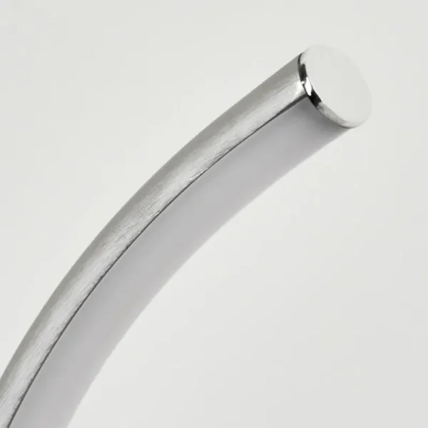 hofstein Lampadaire Olok LED Nickel mat, 1 lumière* Lampes Modernes
