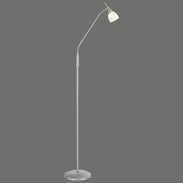 Luminaires Paul Neuhaus Lampadaire Paul Neuhaus PINO LED Argenté, 1 lumière* Lampes En Verre