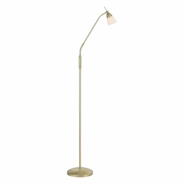 Luminaires Paul Neuhaus Lampadaire Paul Neuhaus PINO LED Laiton, 1 lumière* Lampes En Verre