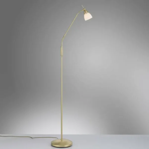 Luminaires Paul Neuhaus Lampadaire Paul Neuhaus PINO LED Laiton, 1 lumière* Lampes En Verre