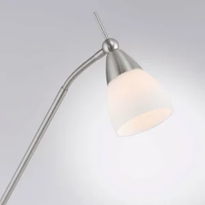 Luminaires Paul Neuhaus Lampadaire Paul Neuhaus PINO LED Argenté, 1 lumière* Lampes En Verre