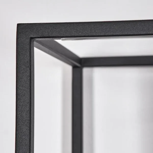 hofstein Lampadaire Ranquile LED Noir, 4 lumières* Lampes Modernes