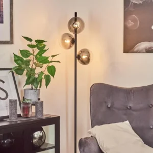 hofstein Lampadaire Remaisnil Noir, 3 lumières* Lampes Modernes