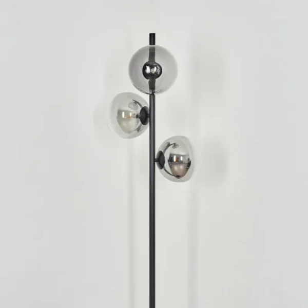 hofstein Lampadaire Remaisnil Noir, 3 lumières* Lampes Modernes