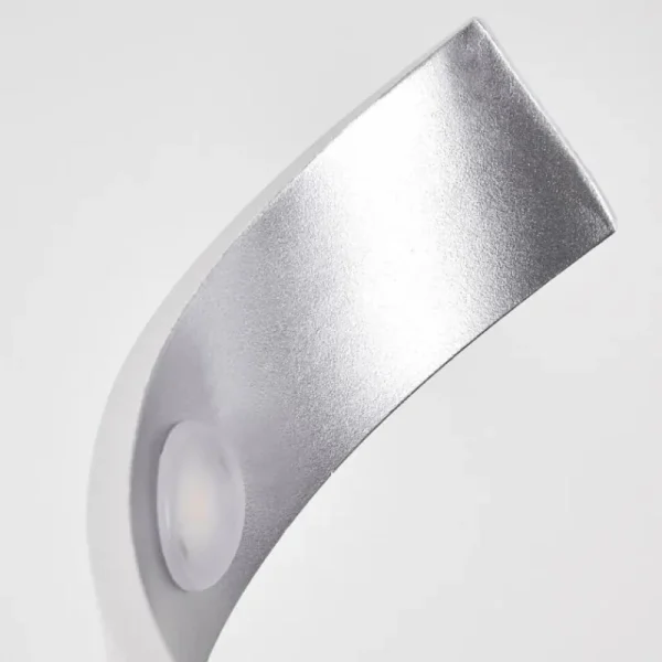 hofstein Lampadaire Rezat LED Argenté, Blanc, 1 lumière* Lampes Modernes