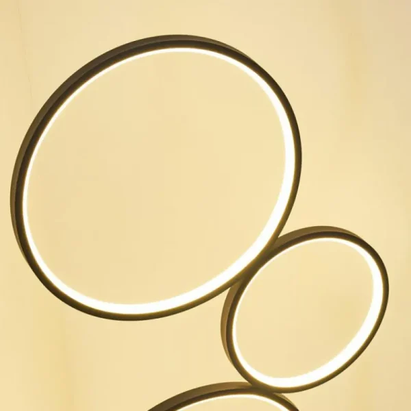hofstein Lampadaire Rodekro LED Noir, 1 lumière* Lampes Modernes