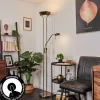 hofstein Lampadaire Rom LED Laiton, 2 lumières* Lampes Modernes