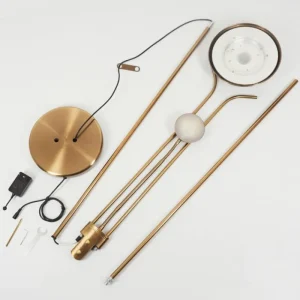 hofstein Lampadaire Rom LED Laiton, 2 lumières* Lampes Modernes