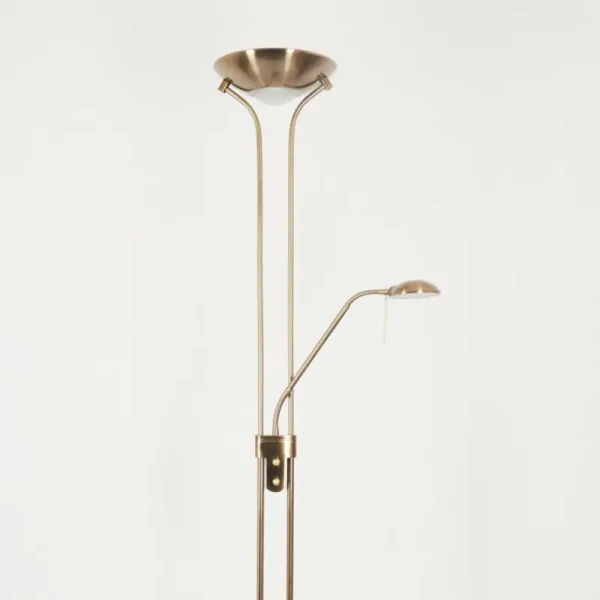 hofstein Lampadaire Rom LED Laiton, 2 lumières* Lampes Modernes
