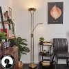 hofstein Lampadaire Rom LED Vieux laiton, 2 lumières* Lampes Modernes