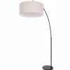 Luminaires Steinhauer Lampadaire Steinhauer Gramineus Noir, 1 lumière* Lampes En Verre