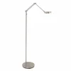 Luminaires Steinhauer Lampadaire Steinhauer Soleil LED Acier brossé, 1 lumière* Lampes En Verre