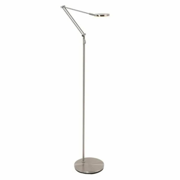 Luminaires Steinhauer Lampadaire Steinhauer Soleil LED Acier brossé, 1 lumière* Lampes En Verre