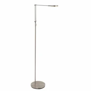 Luminaires Steinhauer Lampadaire Steinhauer Soleil LED Acier brossé, 1 lumière* Lampes En Verre