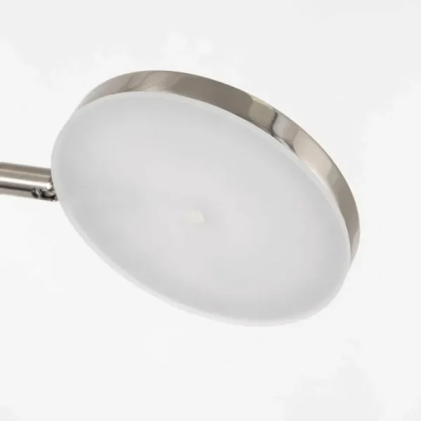 Luminaires Steinhauer Lampadaire Steinhauer Soleil LED Acier brossé, 1 lumière* Lampes En Verre