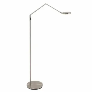 Luminaires Steinhauer Lampadaire Steinhauer Soleil LED Acier brossé, 1 lumière* Lampes En Verre