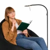 Luminaires Steinhauer Lampadaire Steinhauer Turound LED Noir, 1 lumière* Lampes En Verre