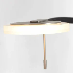 Luminaires Steinhauer Lampadaire Steinhauer Turound LED Acier brossé, 1 lumière* Lampes En Verre