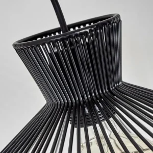 hofstein Lampadaire Tamins Noir, 1 lumière* Lampes Modernes