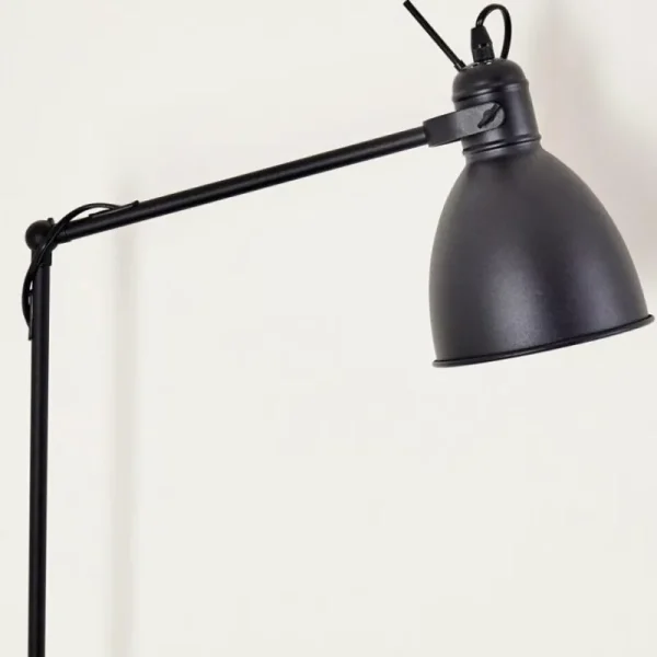 hofstein Lampadaire Timola Noir, 1 lumière* Lampes Modernes