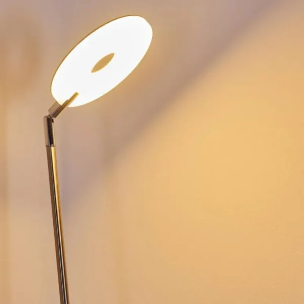 hofstein Lampadaire Umag LED Acier inoxydable, 1 lumière* Lampes Modernes