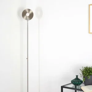hofstein Lampadaire Umag LED Acier inoxydable, 1 lumière* Lampes Modernes