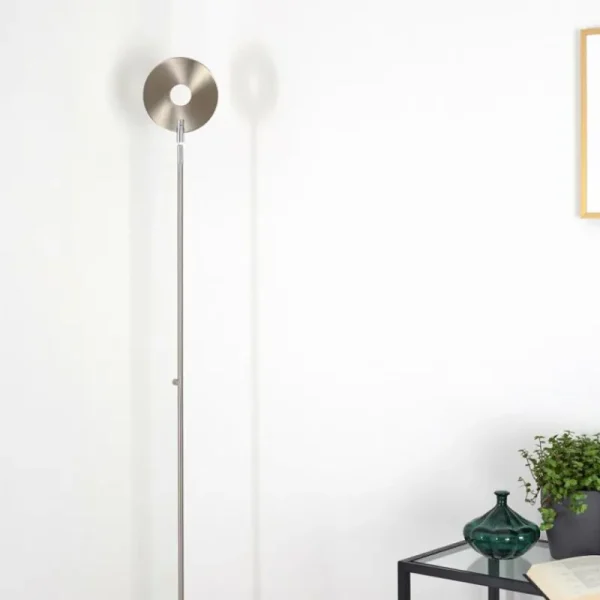 hofstein Lampadaire Umag LED Acier inoxydable, 1 lumière* Lampes Modernes