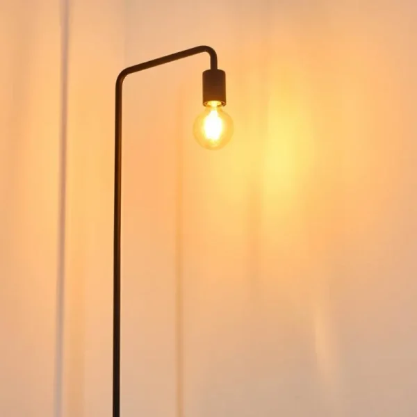 hofstein Lampadaire Valocolla Noir, 1 lumière* Lampes Modernes