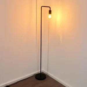 hofstein Lampadaire Valocolla Noir, 1 lumière* Lampes Modernes