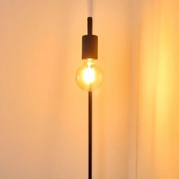 hofstein Lampadaire Valocolla Noir, 1 lumière* Lampes Modernes