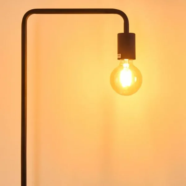 hofstein Lampadaire Valocolla Noir, 1 lumière* Lampes Modernes