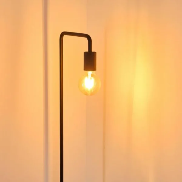 hofstein Lampadaire Valocolla Noir, 1 lumière* Lampes Modernes
